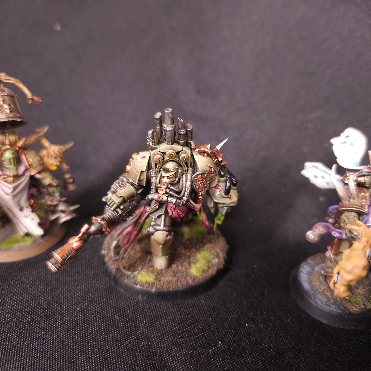 Warhammer 40k - Death Guard - Death Guard Lords and Characters