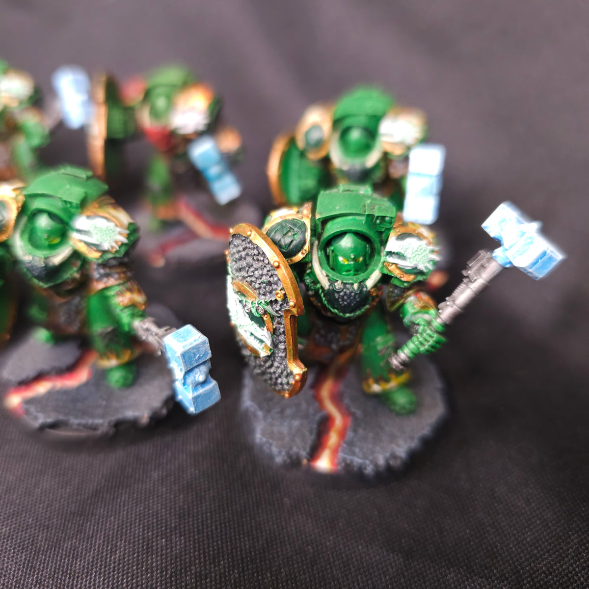 Salamanders - Firedrakes and Converted Commander - alternate or detail view 4