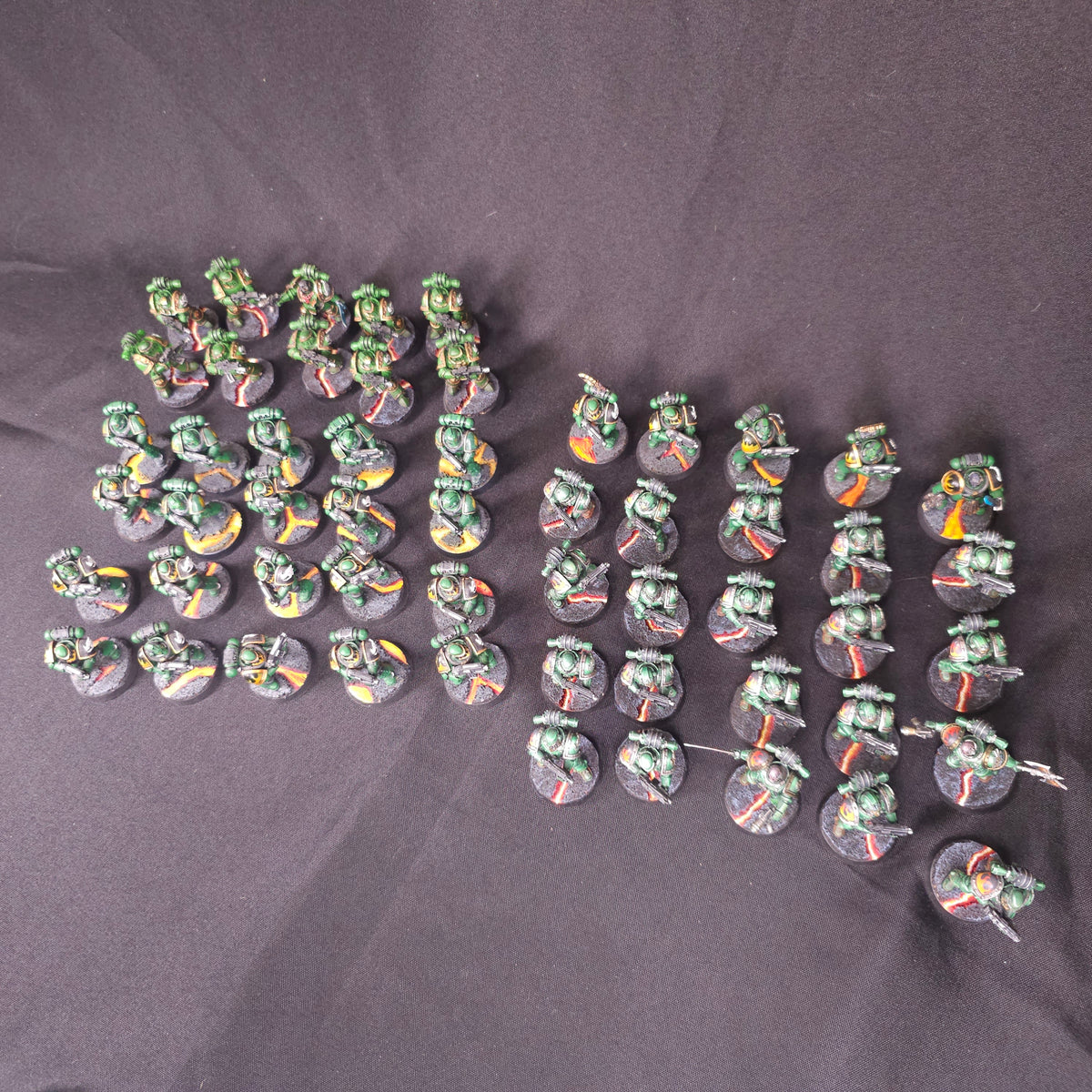 Salamanders - Bolter Legionaries - full lot overview