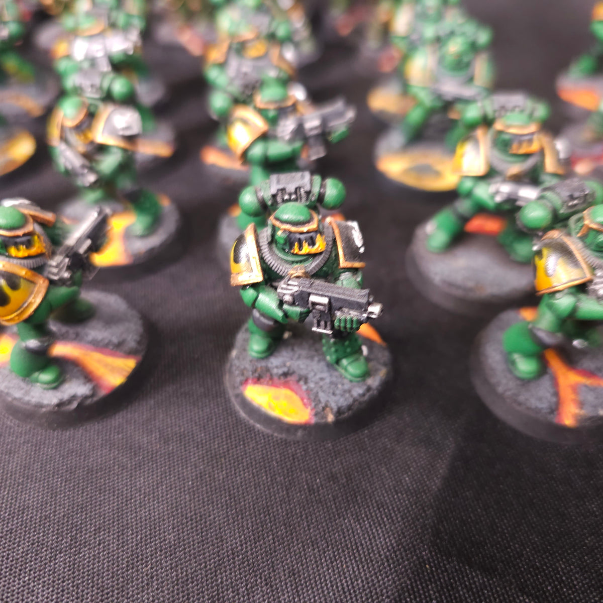 Salamanders - Bolter Legionaries - alternate or detail view 2