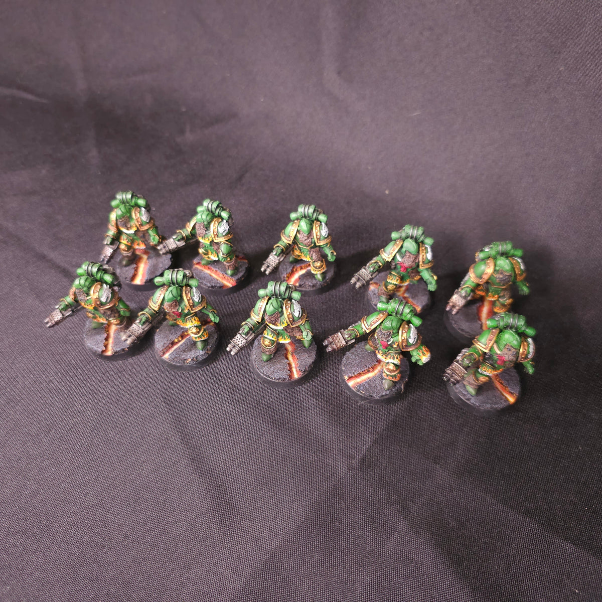 Salamanders - Pyroclast Squad - full lot overview