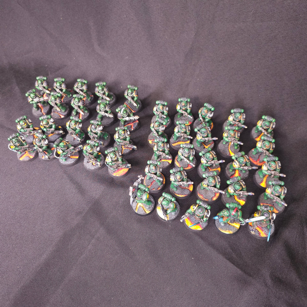 Salamanders - Special-Weapon Legionaries - full lot overview