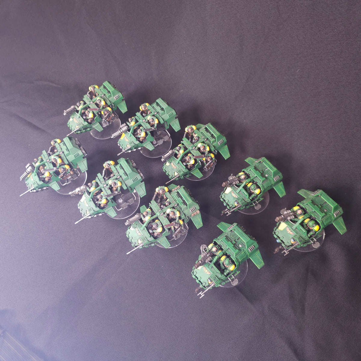 Space Marines - Land Speeder Squadron - full lot overview