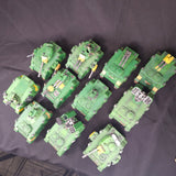 Space Marines - Armoured Vehicle Collection - full lot overview