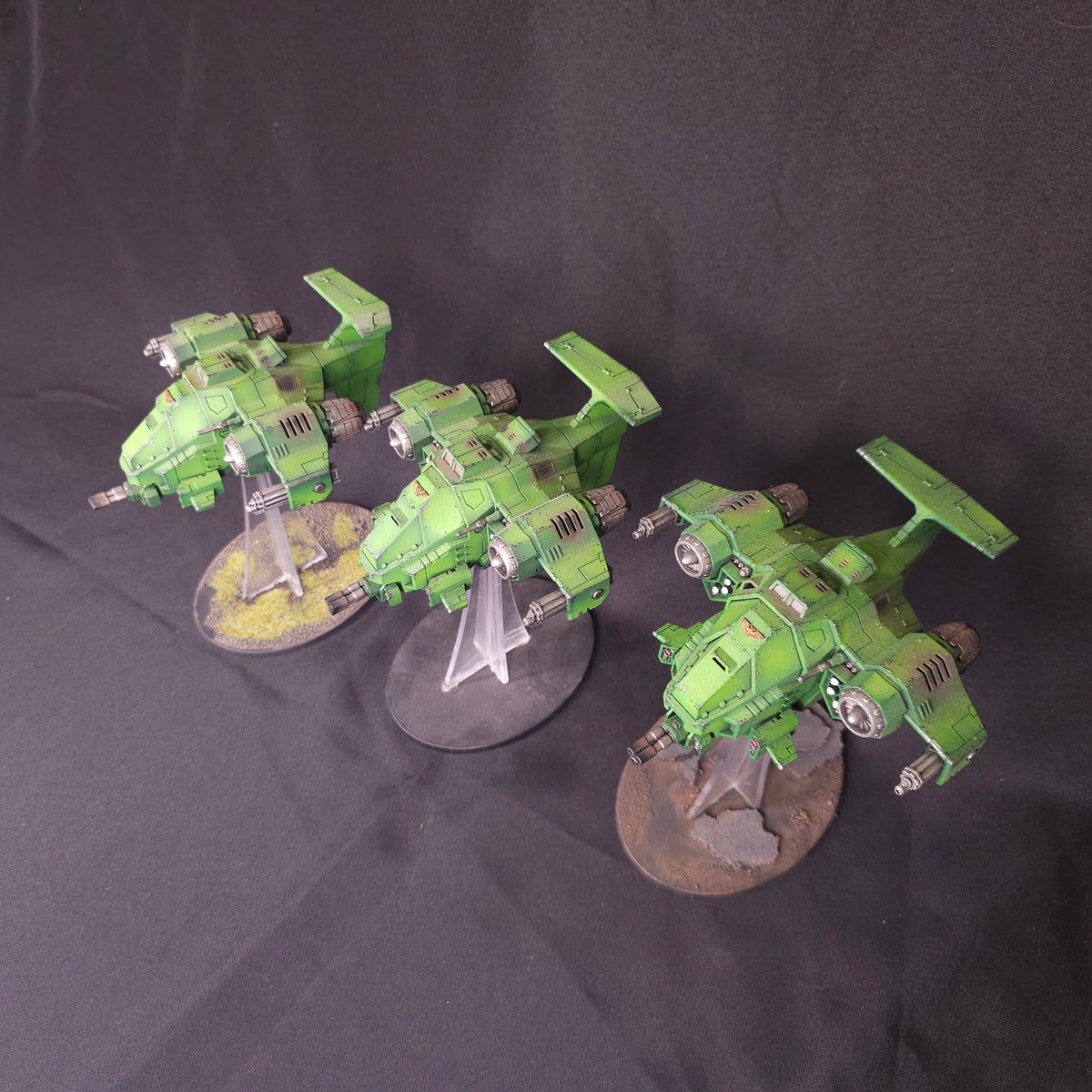 Space Marines - Stormhawk Interceptor Wing - full lot overview