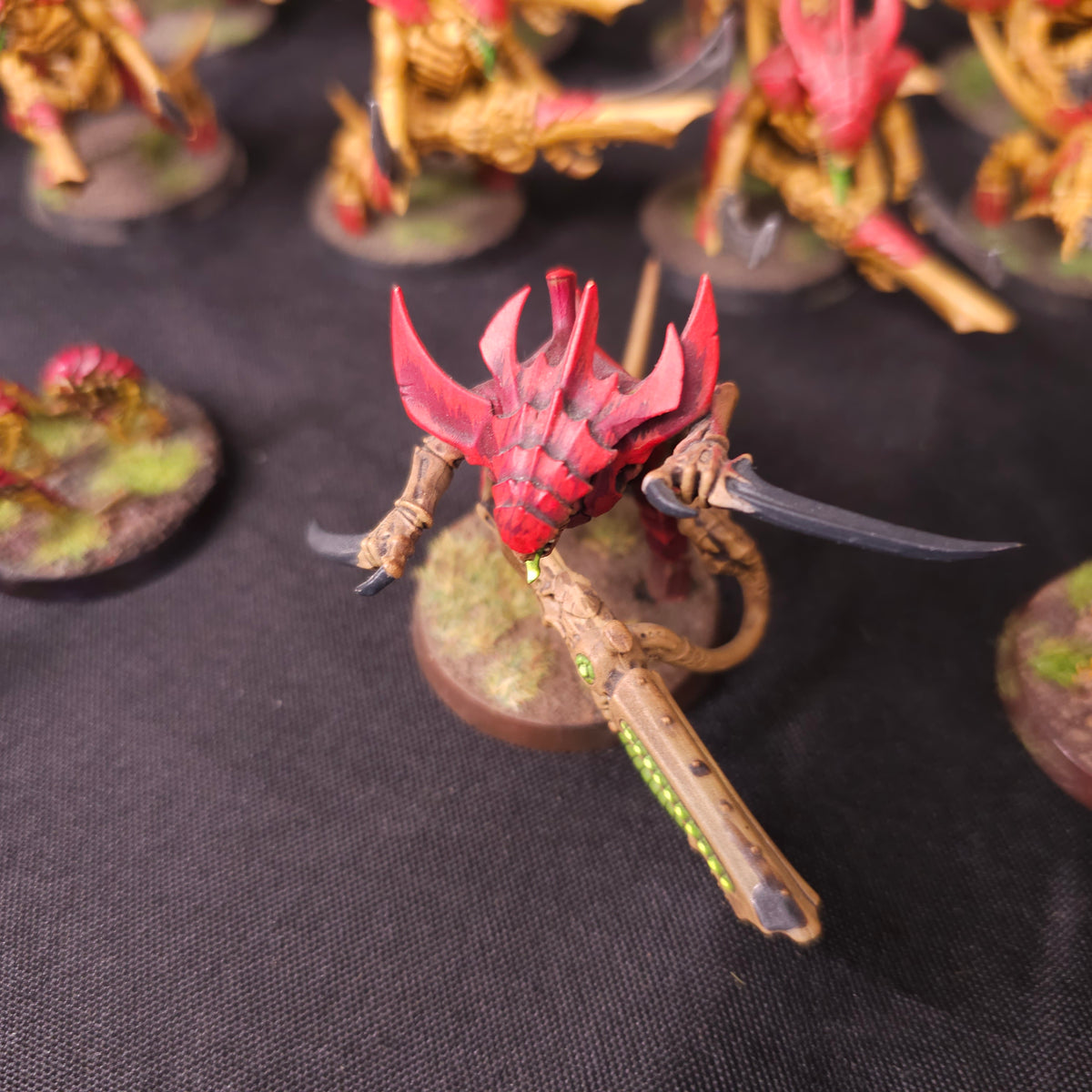 Tyranids - Warriors and Ripper Swarms - alternate or detail view 2