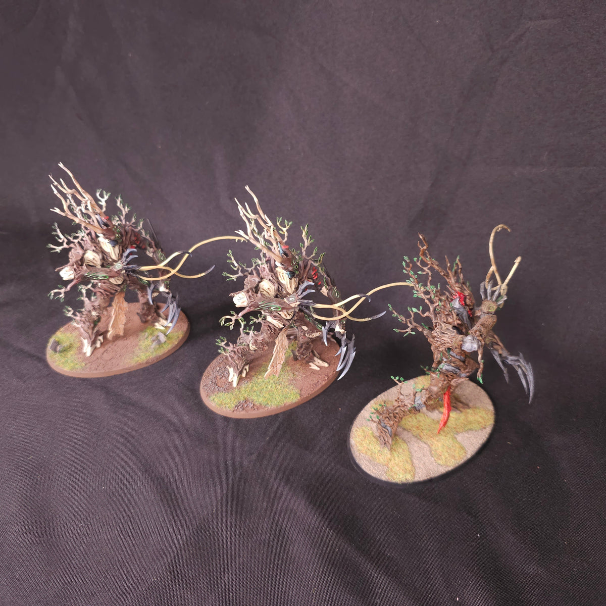 Sylvaneth - Treelord Trio - Ancient Grove - full lot overview