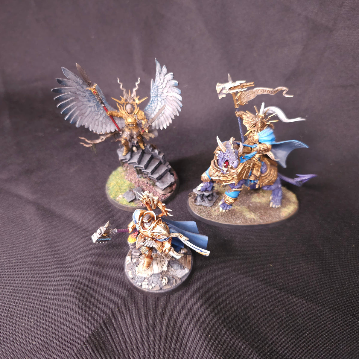 Stormcast Eternals - Celestant-Prime and Command Heroes - full lot overview