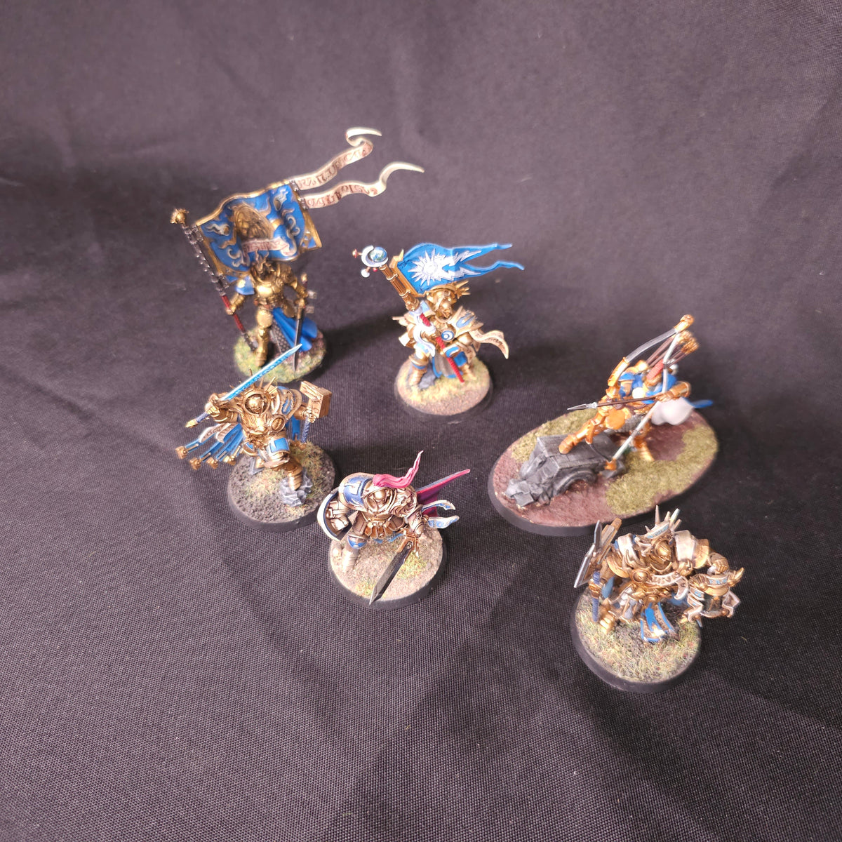 Stormcast Eternals - Banner and Battle Heroes - full lot overview