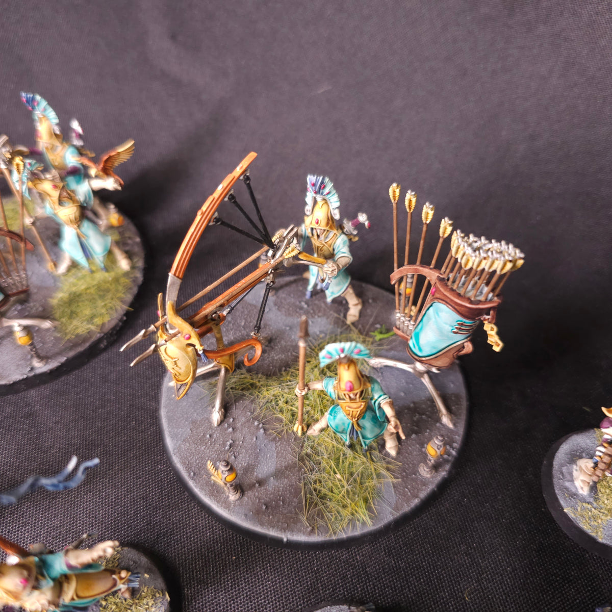 Lumineth Realm-lords - Sentinels and Starshard Ballistas - alternate or detail view 4