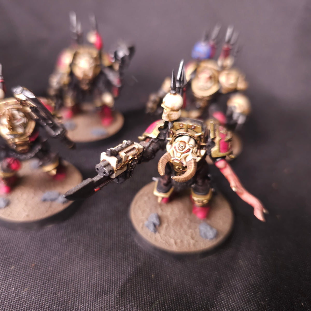 Chaos Space Marines - Chaos Terminator Group - alternate or detail view 2