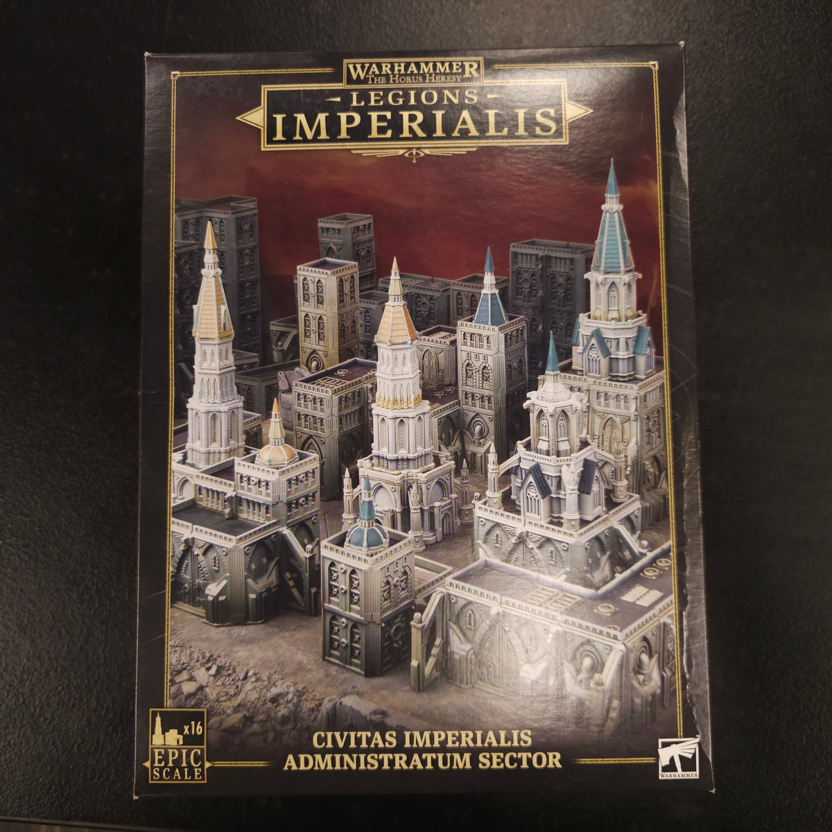 Front of the actual Civitas Imperialis Administratum Sector retail box