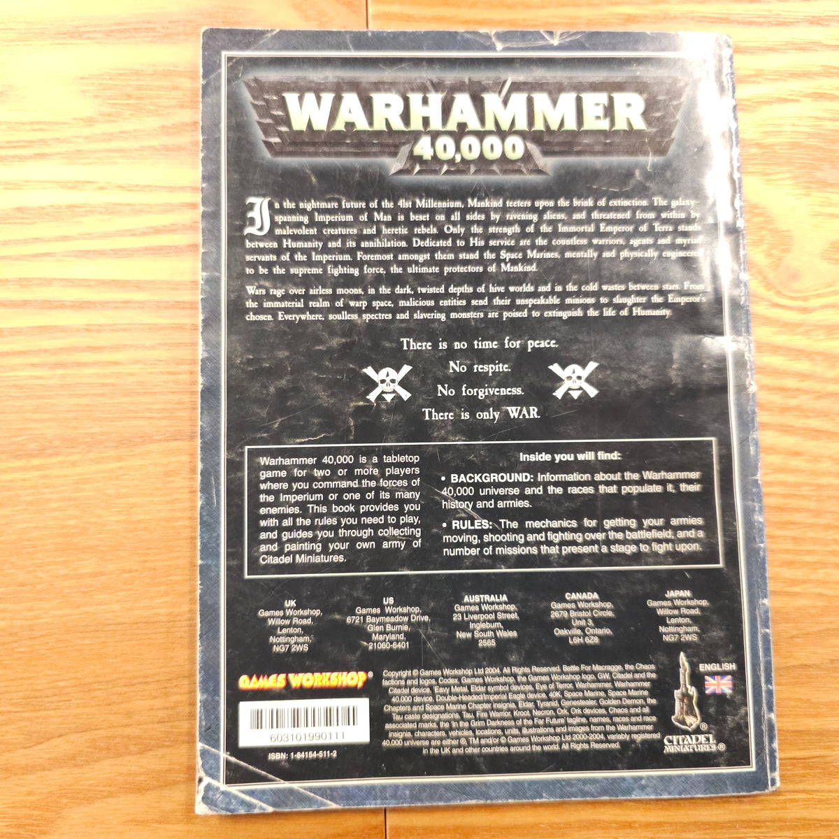 Warhammer 40,000 - Rules Book (Battle for Macragge compact edition) - 4th edition; 2004 — photo 2 of 2