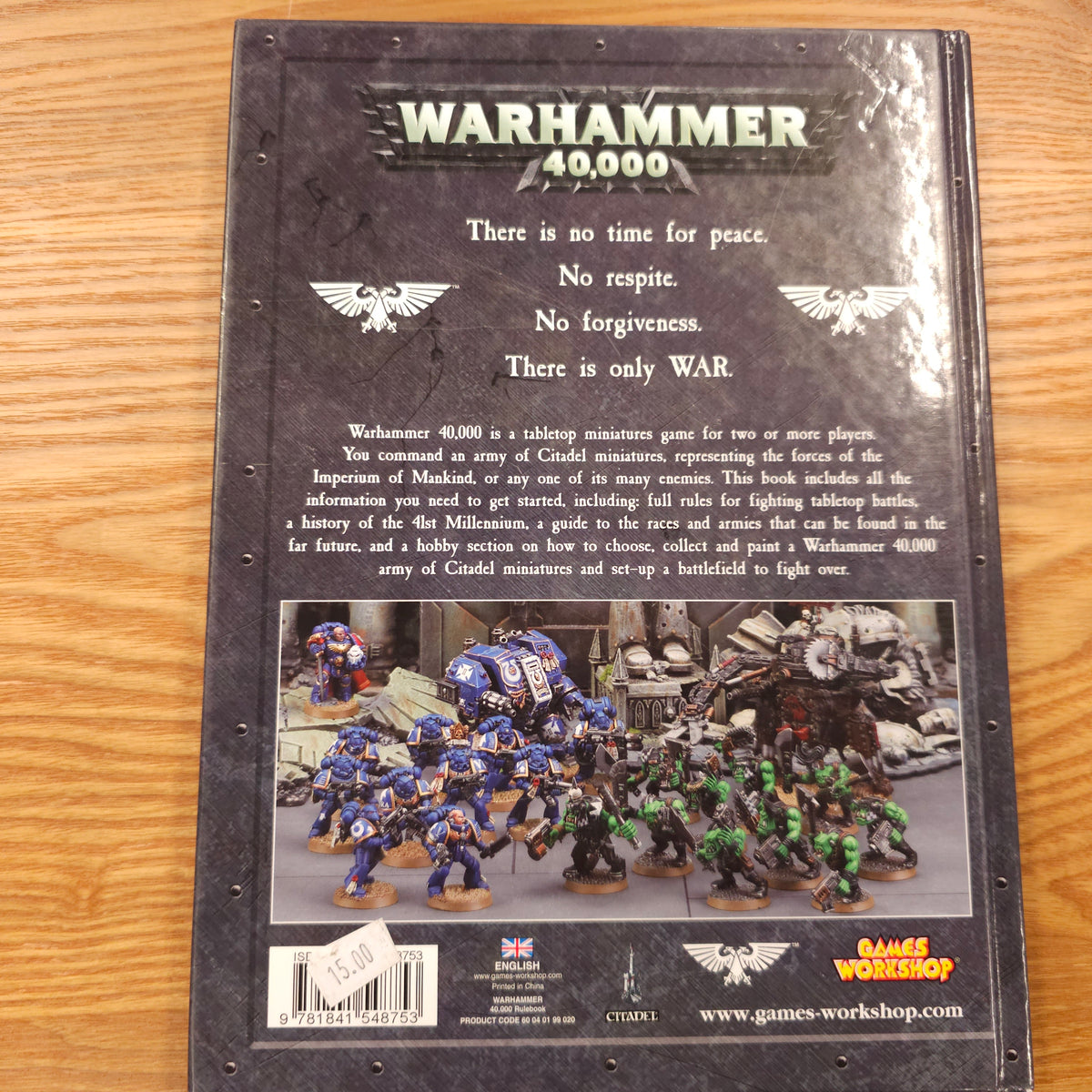 Warhammer 40,000 - Rulebook - 5th edition; 2008 — photo 2 of 2