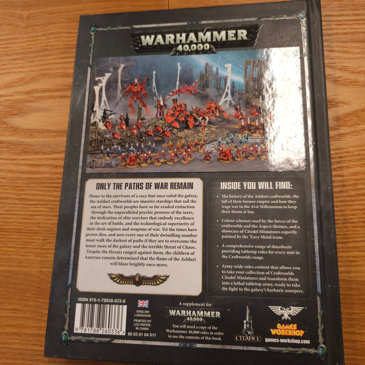 Warhammer 40,000 - Codex: Craftworlds - 8th edition; 2017 — photo 2 of 2