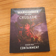 Warhammer 40,000 - Crusade Mission Pack: Containment - 9th edition; 2021 — photo 1 of 2