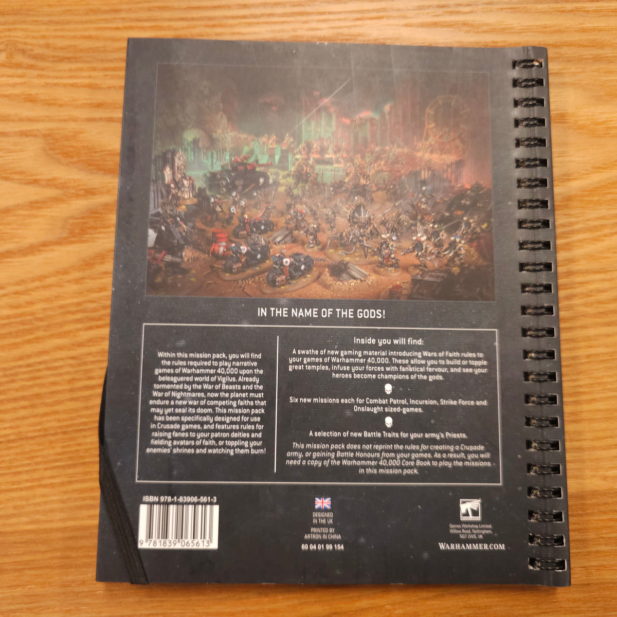 Warhammer 40,000 - Crusade Mission Pack: Wars of Faith - 9th edition; 2022 — photo 2 of 2