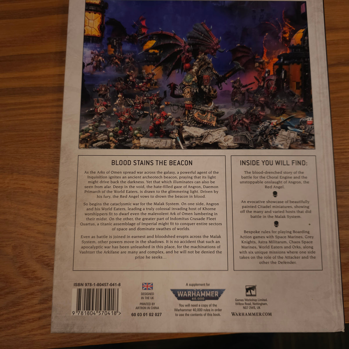 Warhammer 40,000 - Arks of Omen: Angron - 9th edition; 2023 — photo 2 of 2