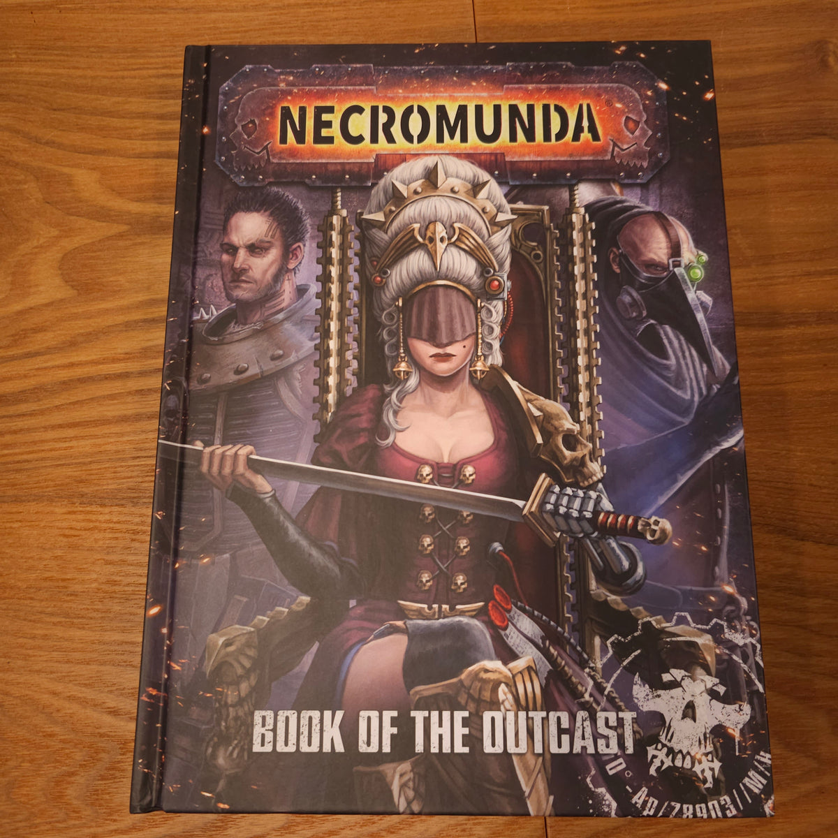 Necromunda - Book of the Outcast - 2017 relaunch; 2021 — photo 1 of 2