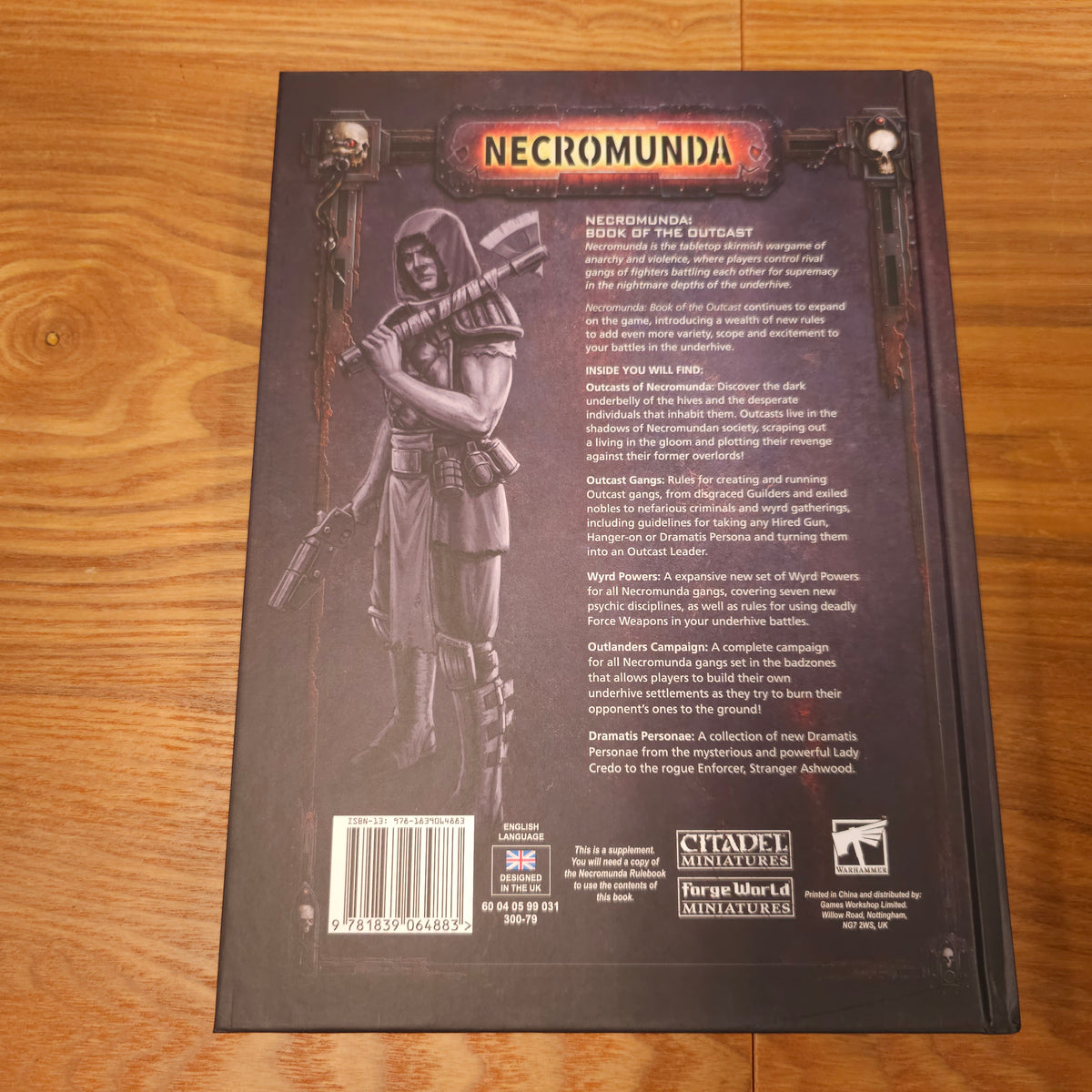Necromunda - Book of the Outcast - 2017 relaunch; 2021 — photo 2 of 2