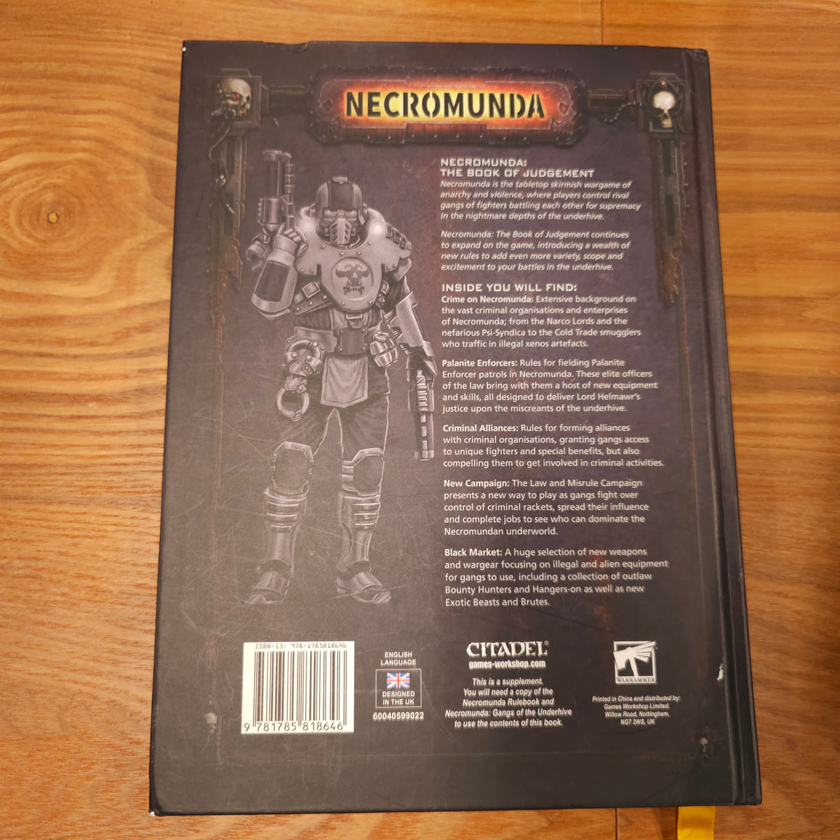 Necromunda - The Book of Judgement - 2017 relaunch; 2019 — photo 2 of 2