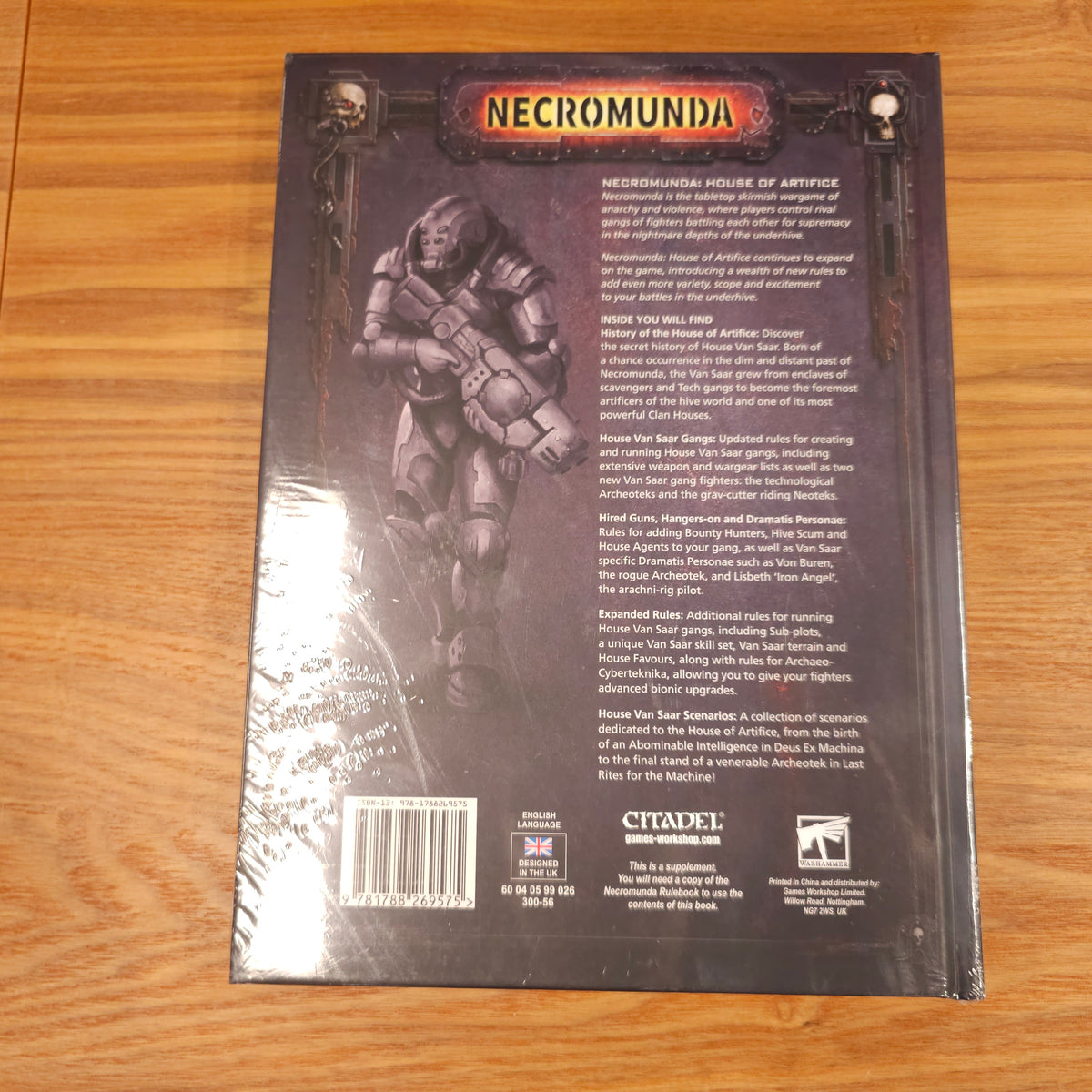 Necromunda - House of Artifice (wrapped copy) - 2017 relaunch; 2020 — photo 2 of 2