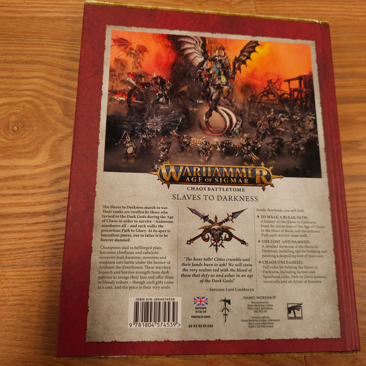 Age of Sigmar - Battletome: Slaves to Darkness - 4th edition; 2024 — photo 2 of 2