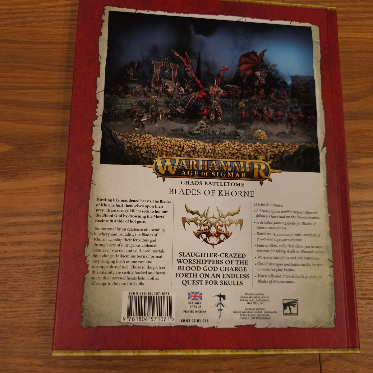Age of Sigmar - Battletome: Blades of Khorne - 3rd edition; 2023 — photo 2 of 2