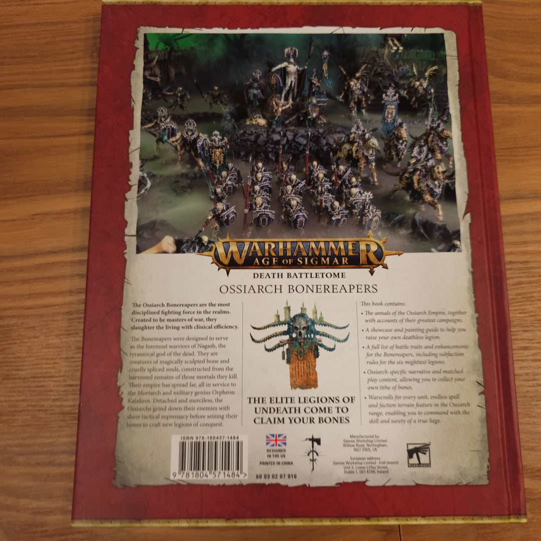Age of Sigmar - Battletome: Ossiarch Bonereapers - 3rd edition; 2023 — photo 2 of 2