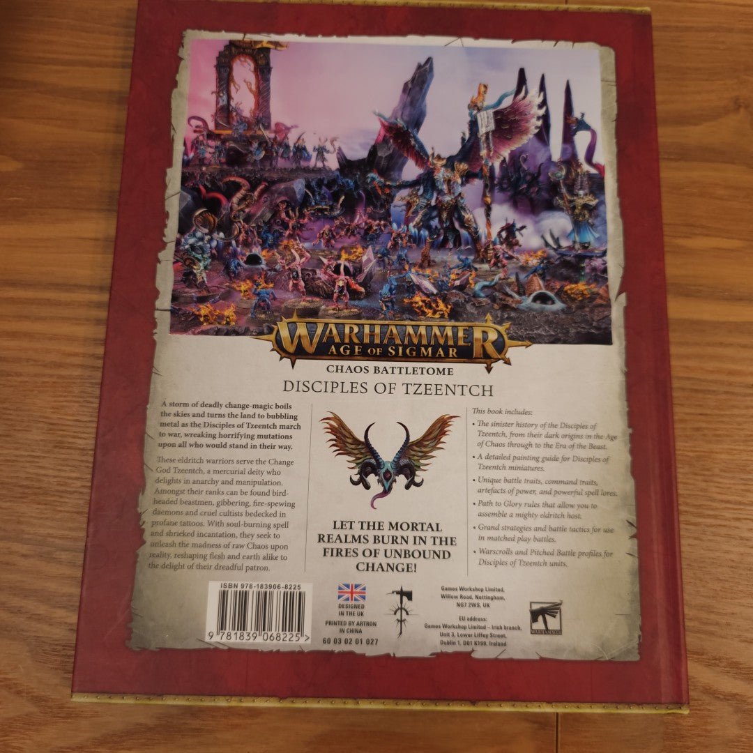 Age of Sigmar - Battletome: Disciples of Tzeentch - 3rd edition; 2022 — photo 2 of 2