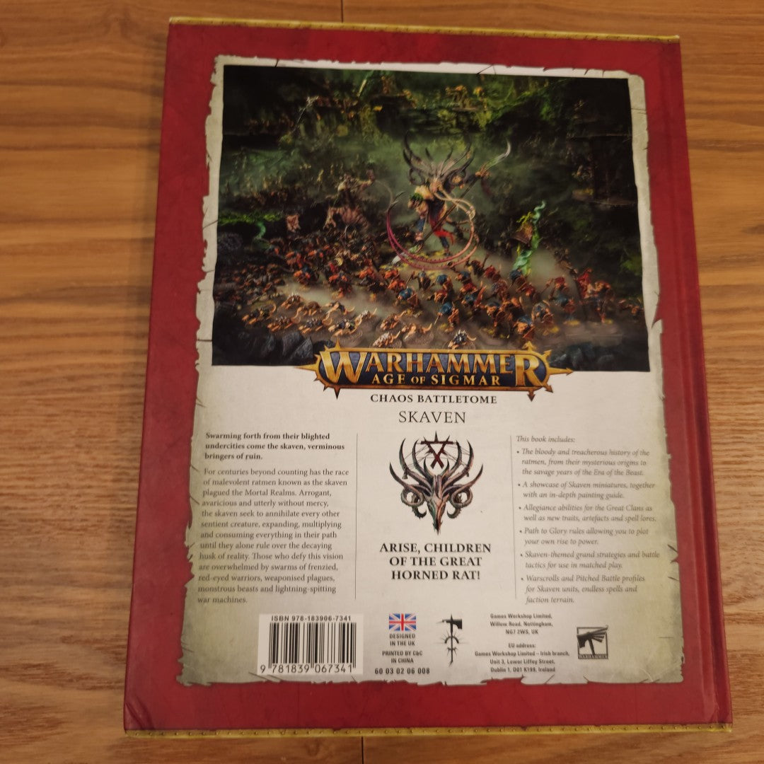Age of Sigmar - Battletome: Skaven - 3rd edition; 2022 — photo 2 of 2