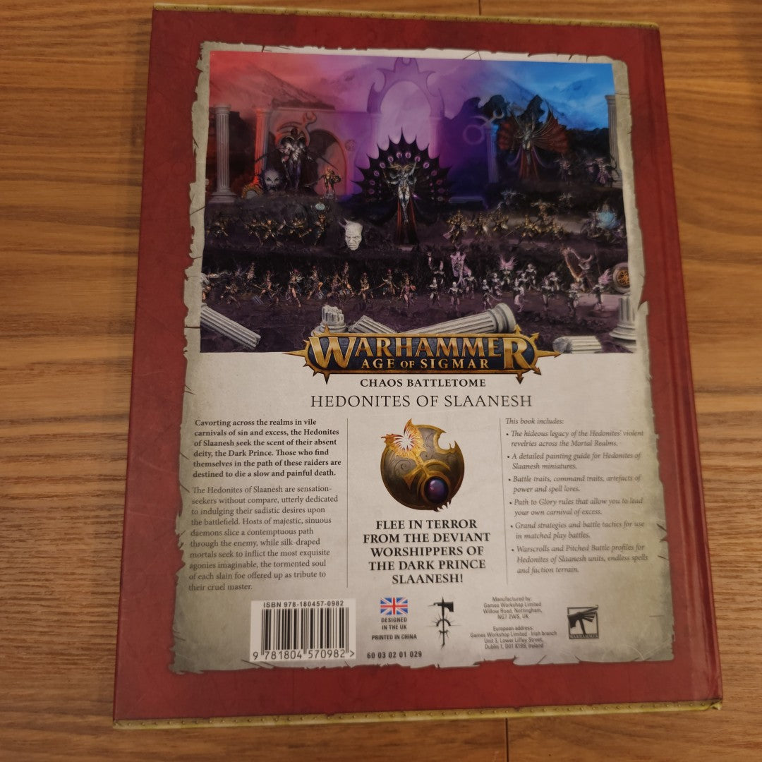 Age of Sigmar - Battletome: Hedonites of Slaanesh - 3rd edition; 2023 — photo 2 of 2