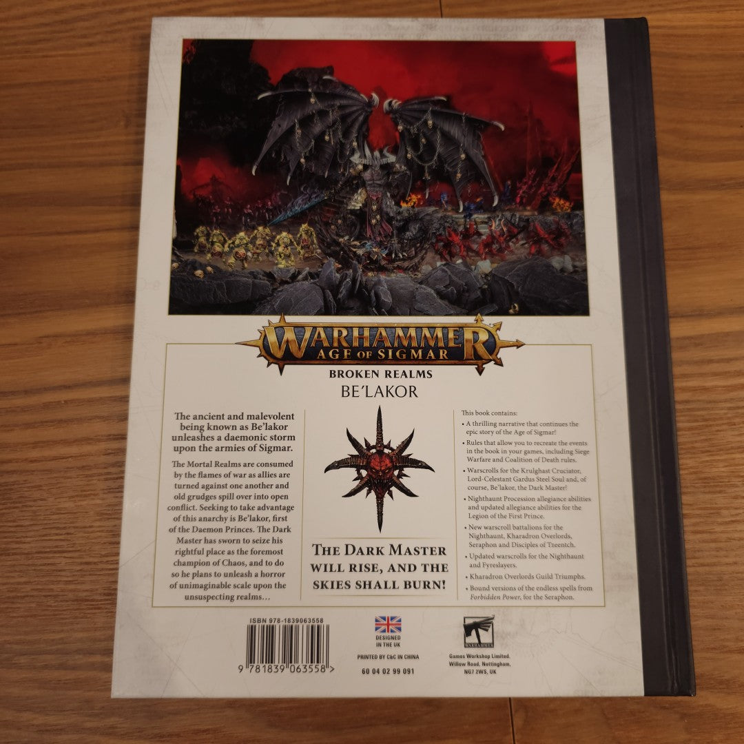 Age of Sigmar - Broken Realms: Be'lakor - 2nd edition; 2021 — photo 2 of 2