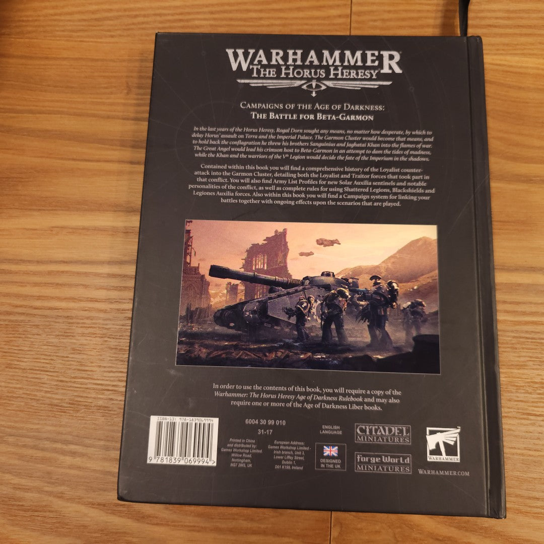 The Horus Heresy - Campaigns of the Age of Darkness: The Battle for Beta-Garmon - 2nd edition; 2024 — photo 2 of 2