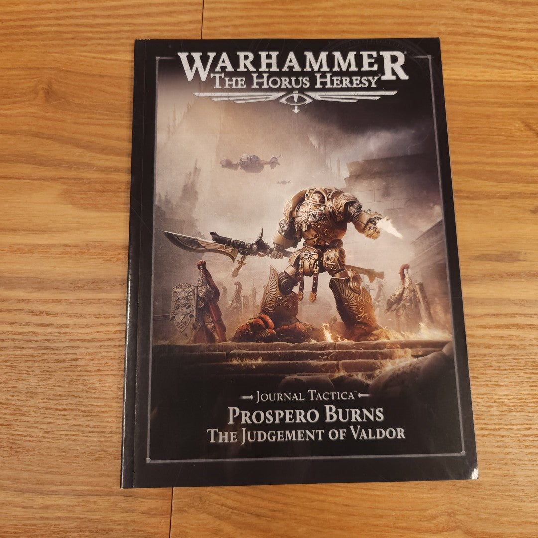 The Horus Heresy - Journal Tactica: Prospero Burns - The Judgement of Valdor - 3rd edition; 2026 — photo 1 of 2
