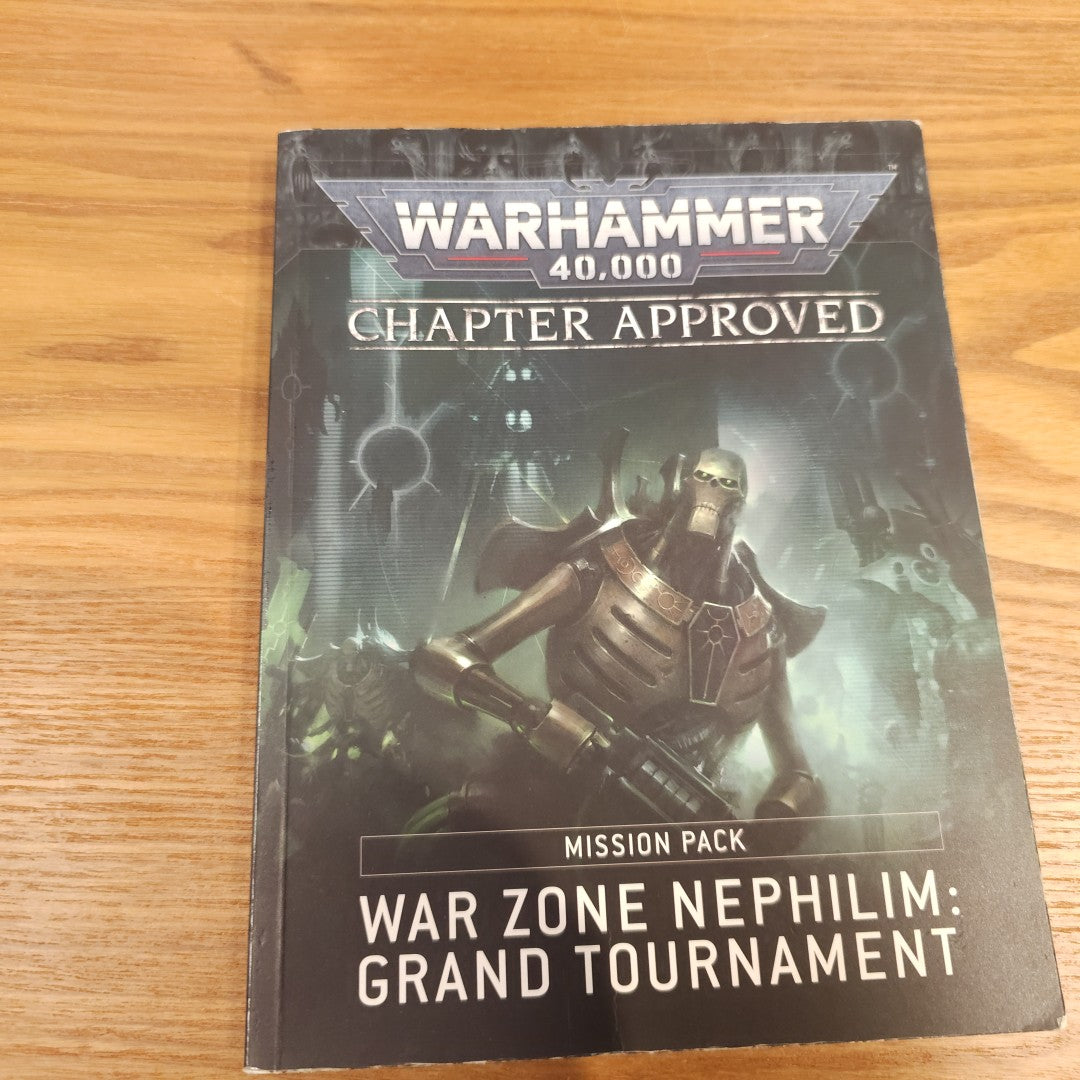Warhammer 40,000 - Chapter Approved: War Zone Nephilim - Grand Tournament Mission Pack - 9th edition; 2022 — photo 1 of 2