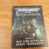 Warhammer 40,000 - Chapter Approved: War Zone Nephilim - Grand Tournament Mission Pack - 9th edition; 2022 — photo 1 of 2