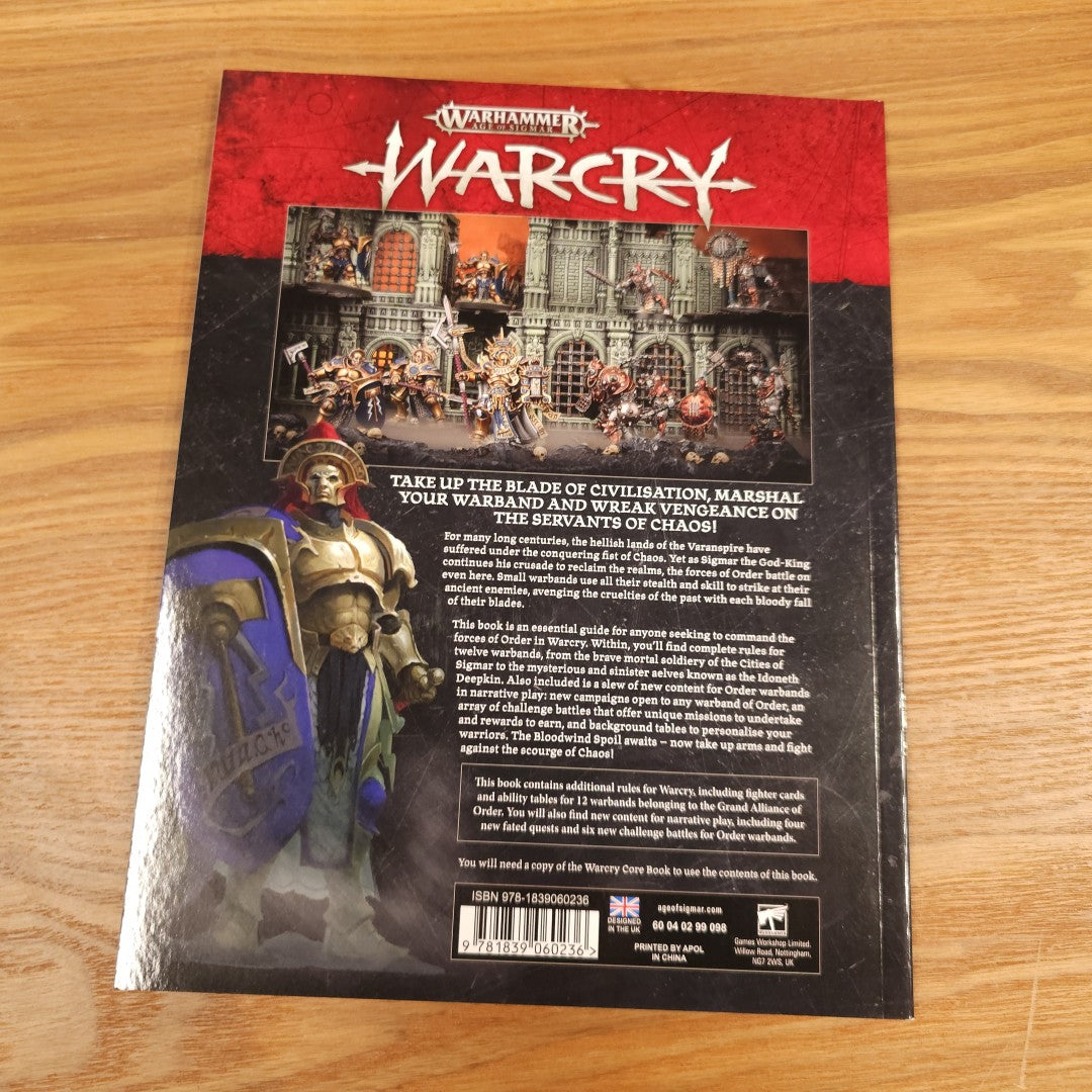 Warcry - Sentinels of Order - 1st edition; 2020 — photo 2 of 2