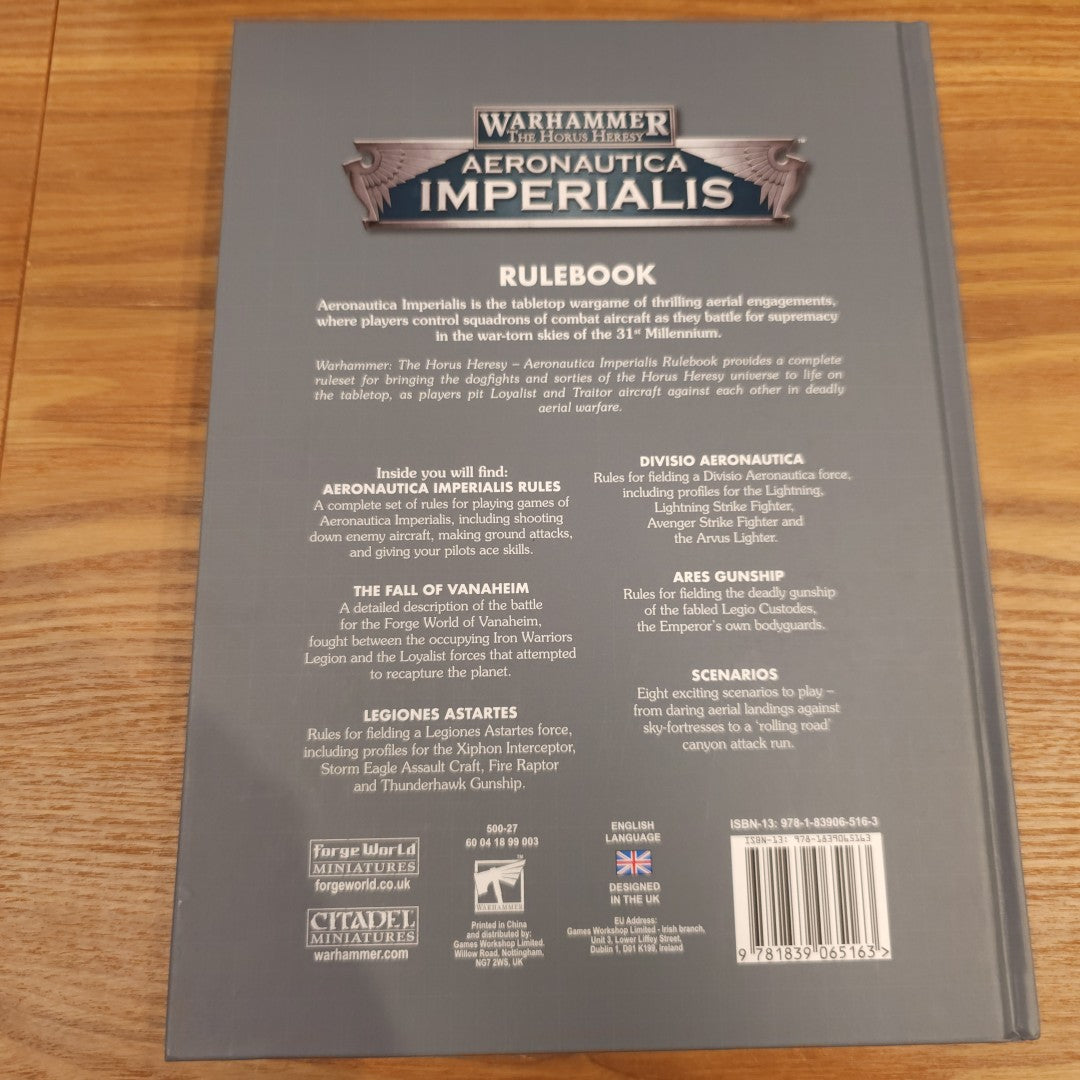 Aeronautica Imperialis - Rulebook: Aerial Combat in the Age of Darkness - 2019 edition; 2022 — photo 2 of 2