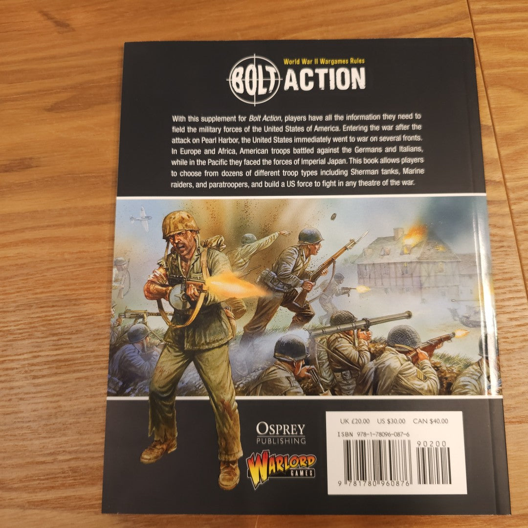 Bolt Action - Armies of the United States - 1st edition; 2013 — photo 2 of 2