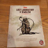 Dungeons & Dragons - Lost Laboratory of Kwalish (printed copy) - 5th edition; 2018 — photo 1 of 3