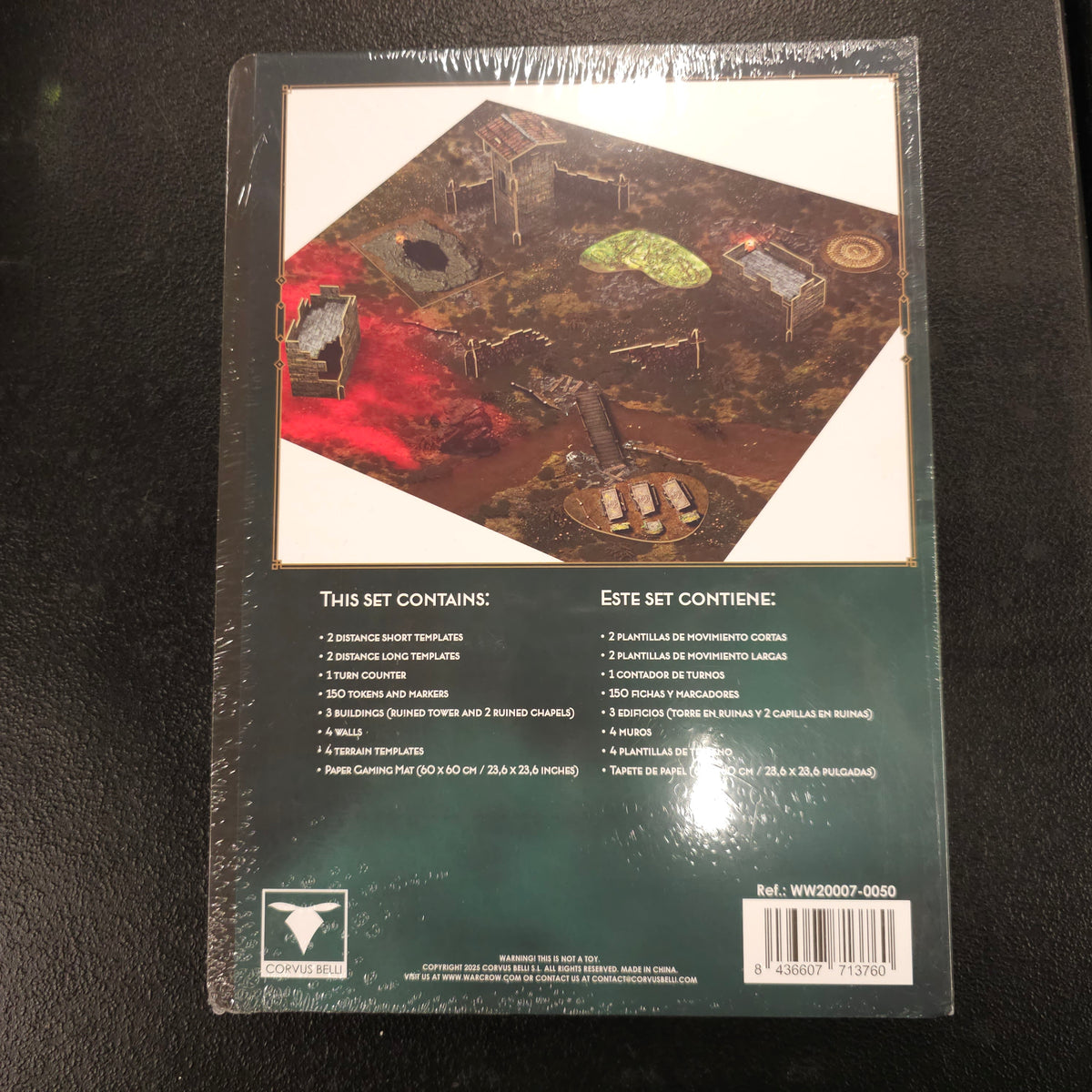 Assail Borderlands Scenery Pack - back packaging