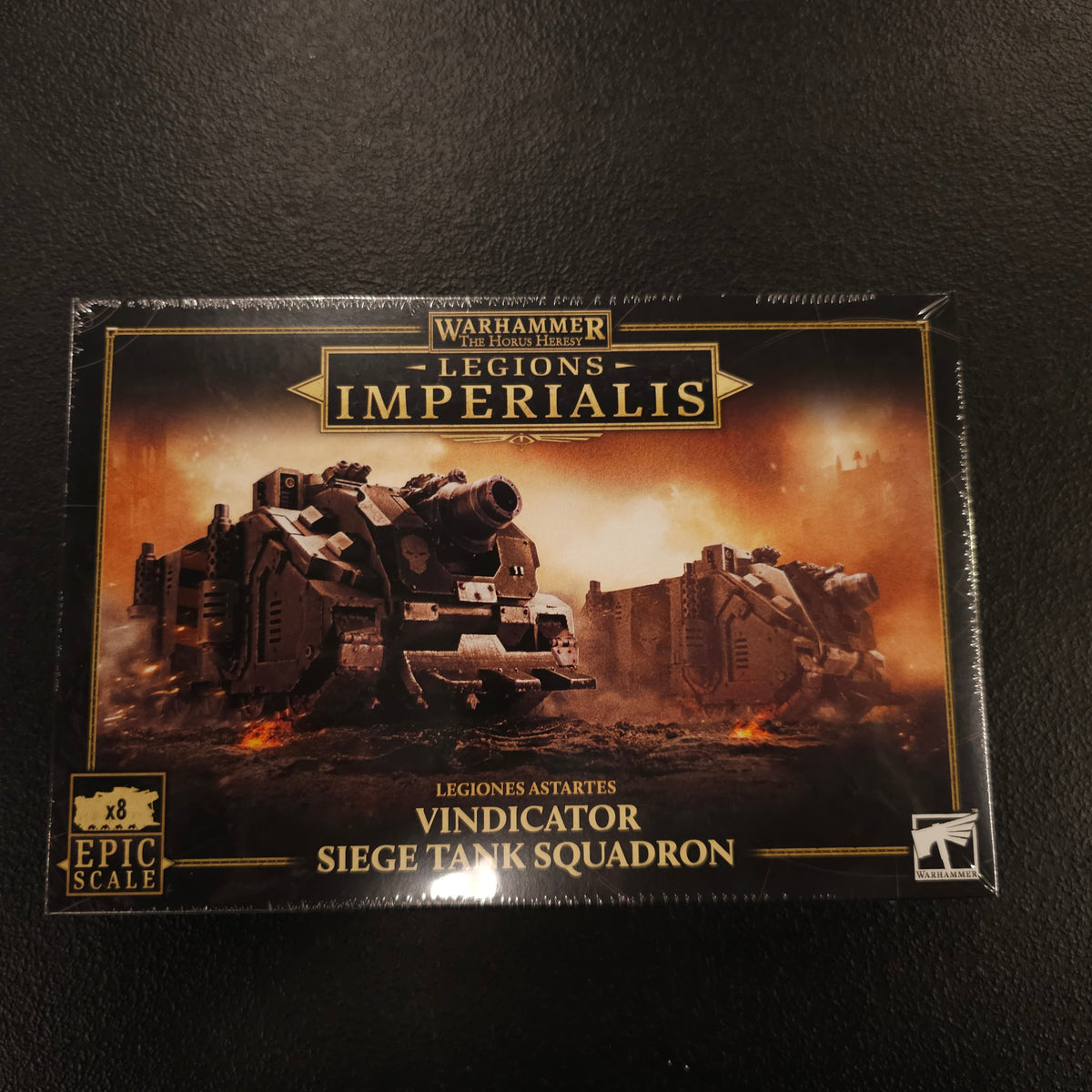 Vindicator Siege Tank Squadron - front packaging