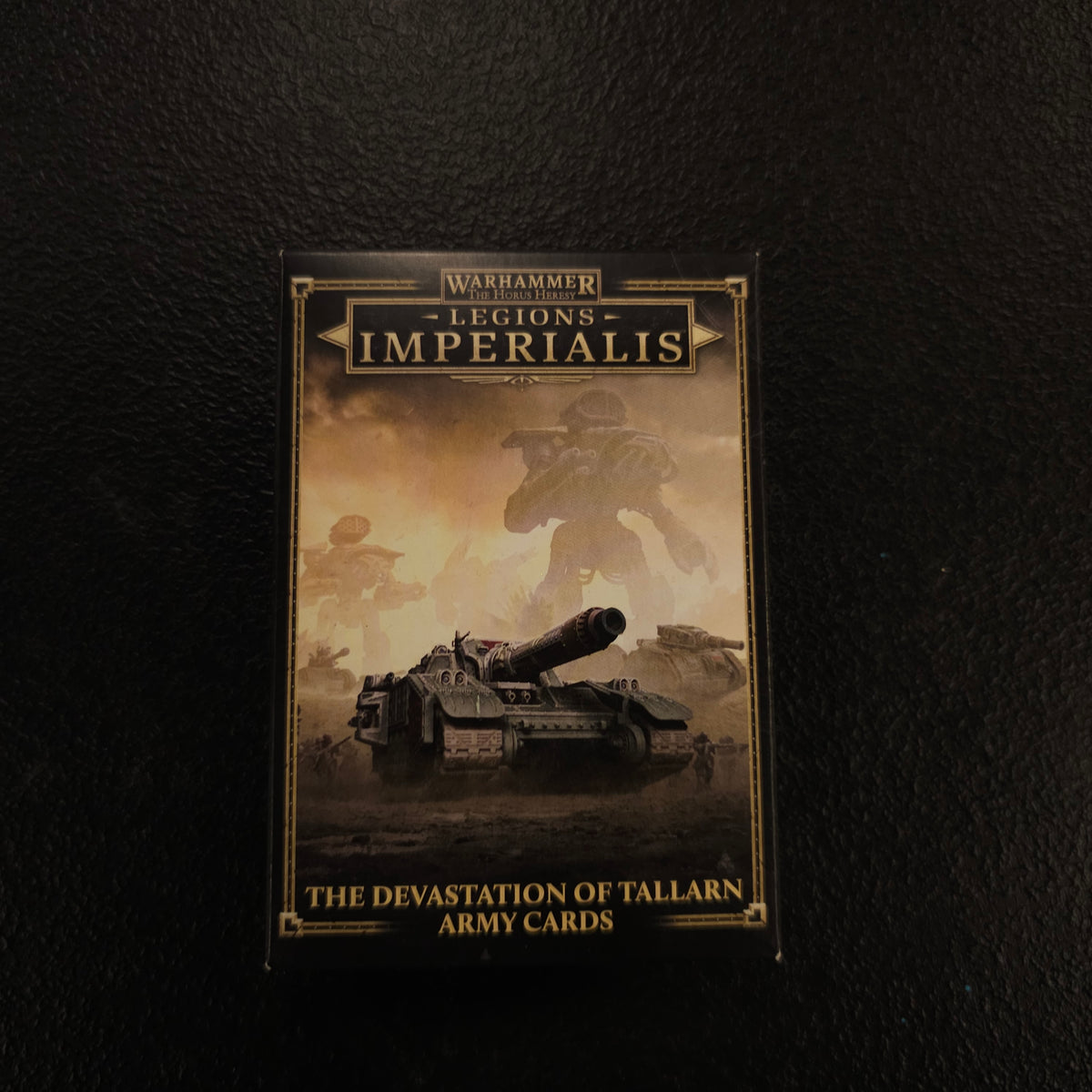 The Devastation of Tallarn Army Cards - front packaging