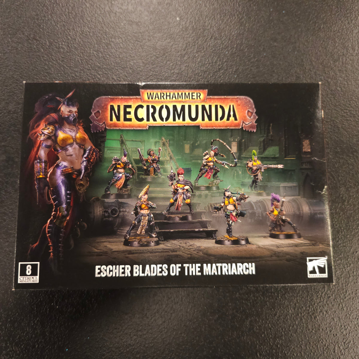 Escher Blades of the Matriarch - front packaging