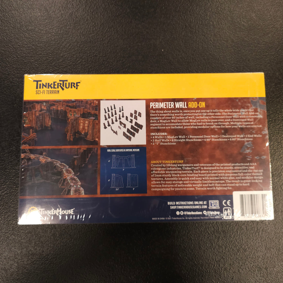 Perimeter Wall Add-on - Abandoned Theme - back packaging