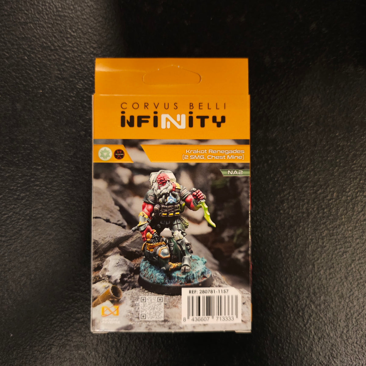 Krakot Renegades (2 SMG, Chest Mine) - back packaging