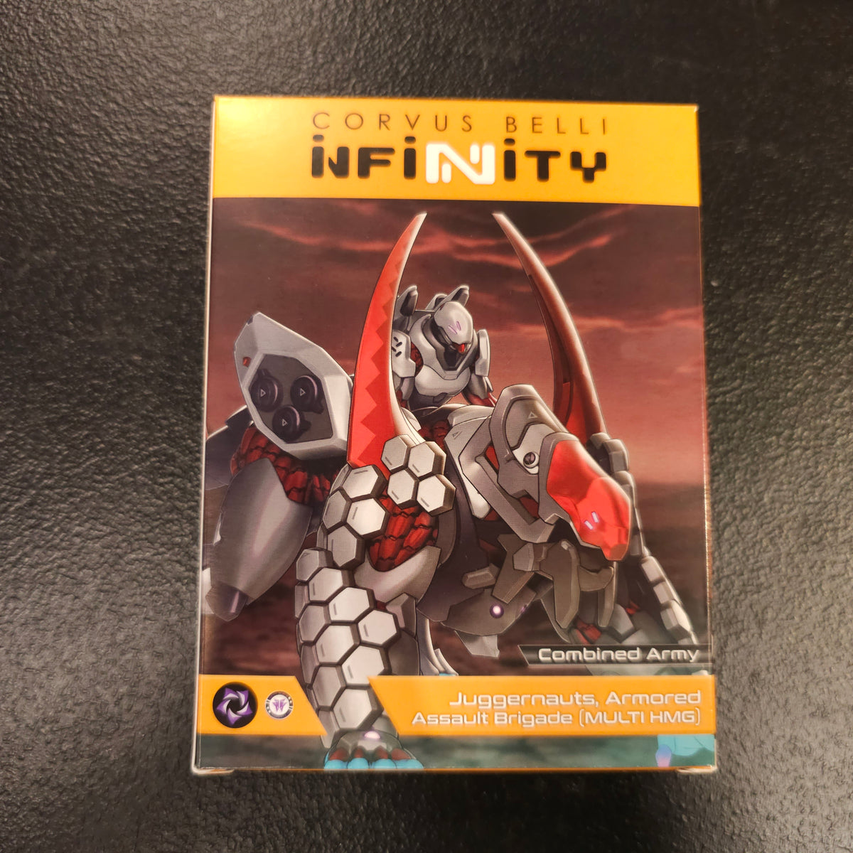 Juggernauts, Armored Assault Brigade (MULTI HMG) - front packaging