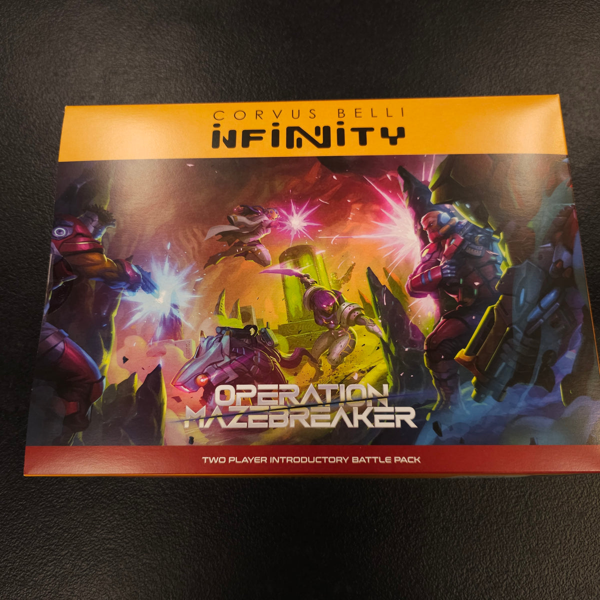 Operation Mazebreaker - front packaging