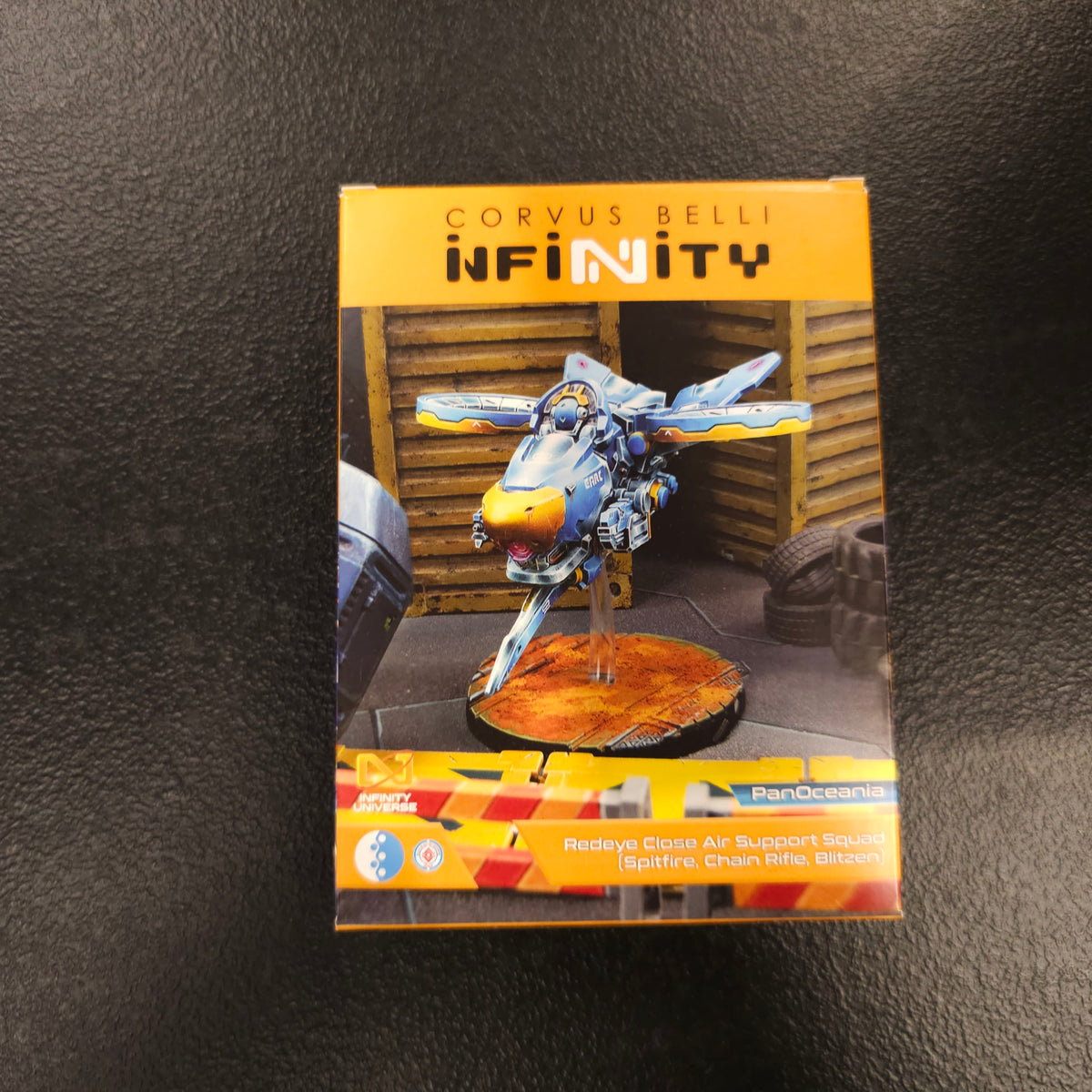 Redeye Cloak Air Support Squadron (Spitfire, Chain Rifle, Blitzen) - front packaging